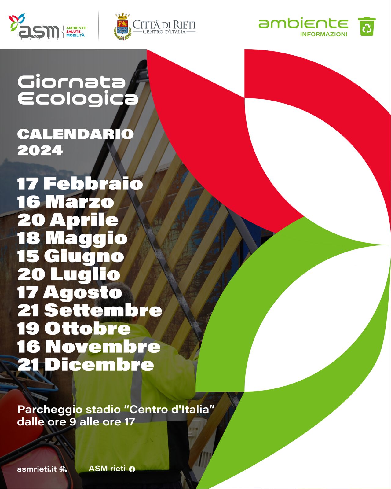 calendario 2024 giornate ecologiche