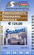 Abbonamento annuale studenti